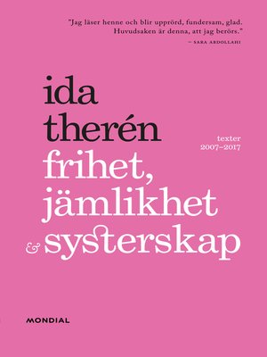 cover image of Frihet, jämlikhet & systerskap